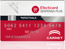Tarjeta Efecticard Despensa Plus con Chip y PIN