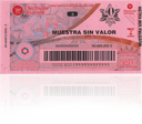Vale de papel impreso Efectivale Despensa